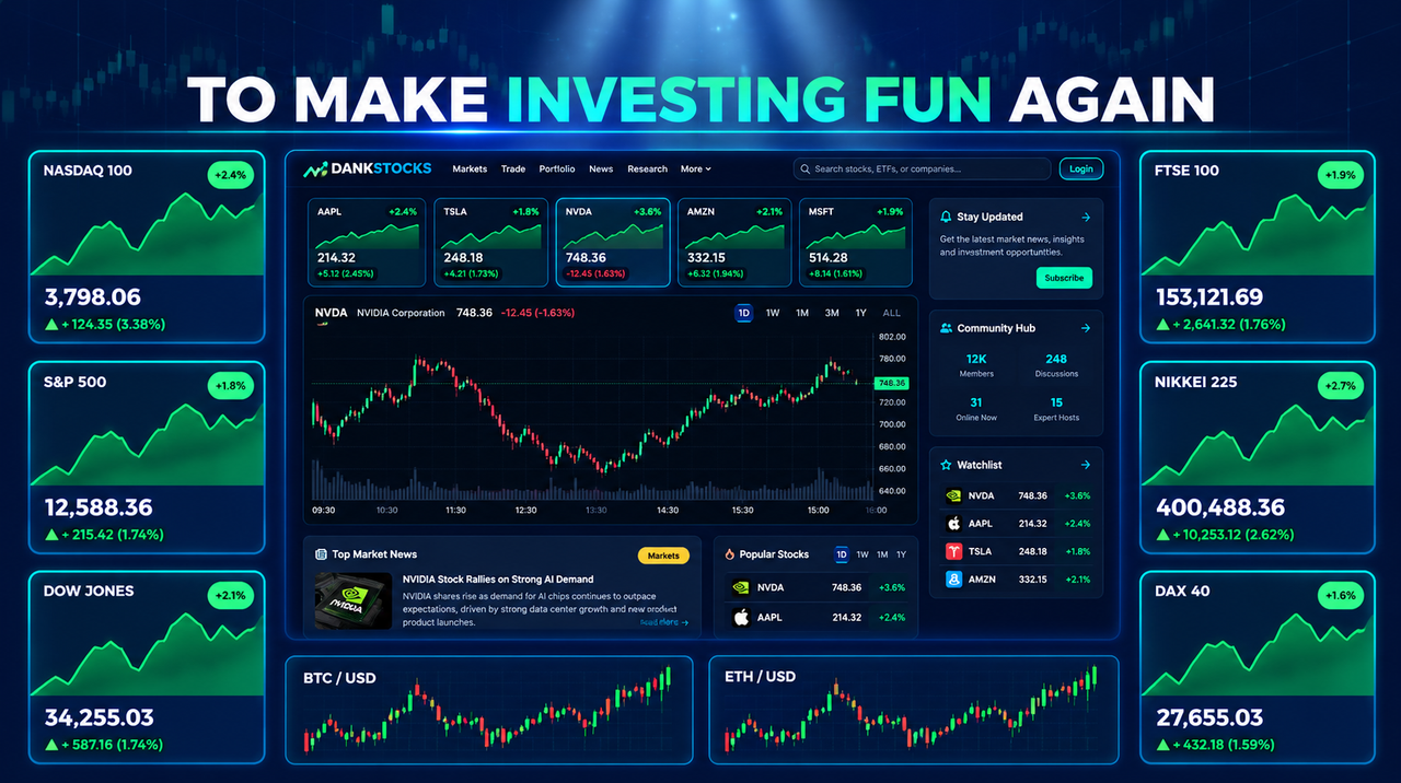 DankStocks — Social Investing Platform