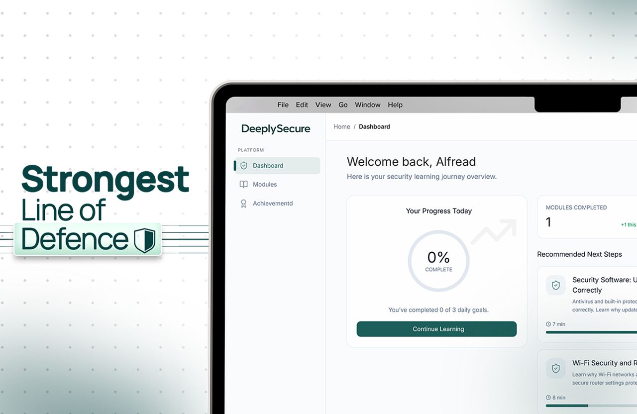 DeeplySecure — Cybersecurity SaaS Explainer