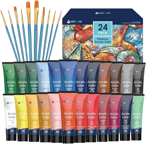 Mont Marte Acrylic Paint 24 x 36ml