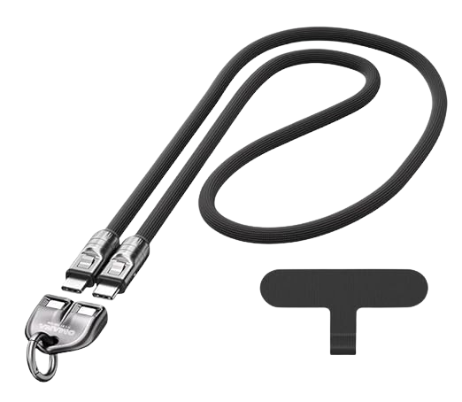 VAFOTON 240 W Mobile Phone Chain with Charging Cable 1.2 m, USB C Mobile Phone Chain Charging Cable