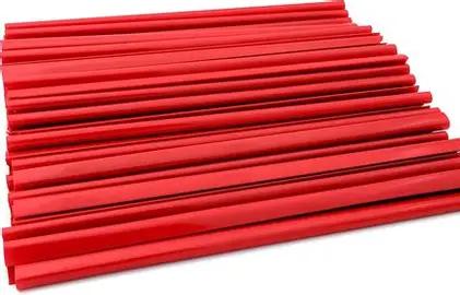 Binder A4pack of 100 Red 8mm