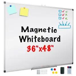 Magnetic Silver Frame Board