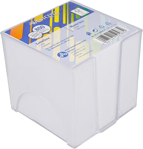 Westcott Note Pad White 800 Sheets in Note Box | Notepad