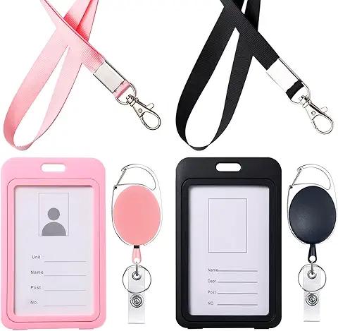 ID Card Holder with Strap