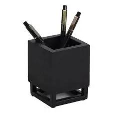 Acadia Wood/Metal Pen Cup