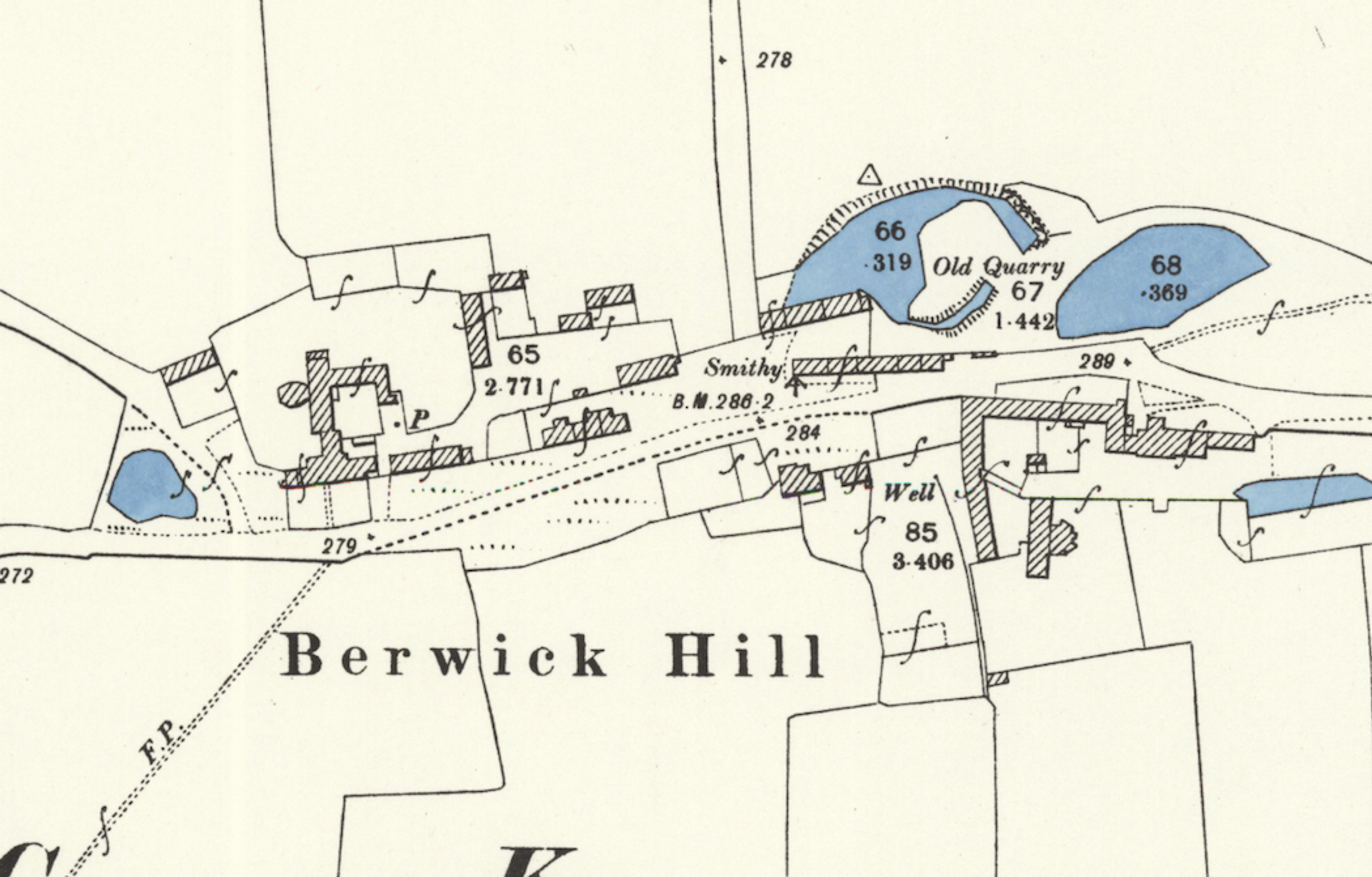 Blacksmiths, site of a smithy (2 of 3)