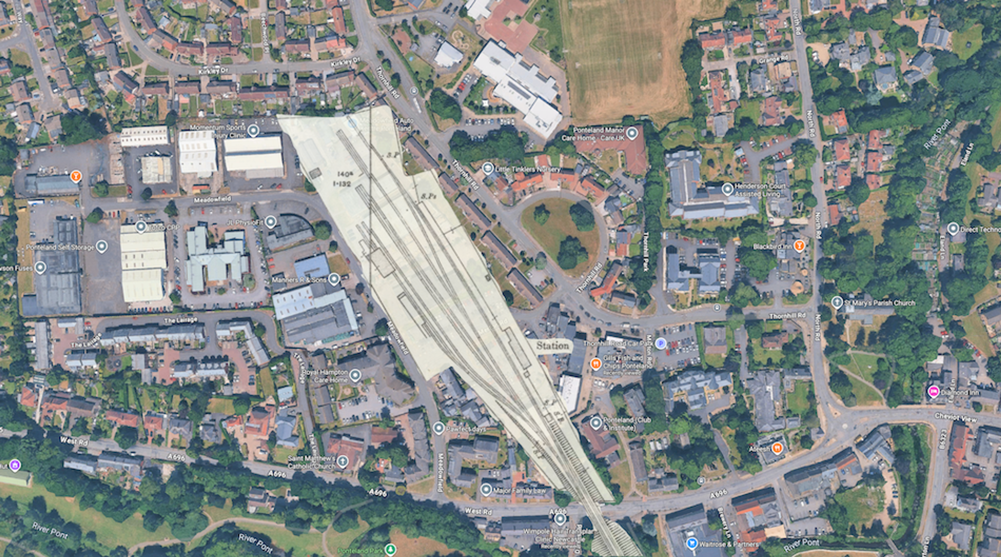 Railway station, demolished station (4 of 5)