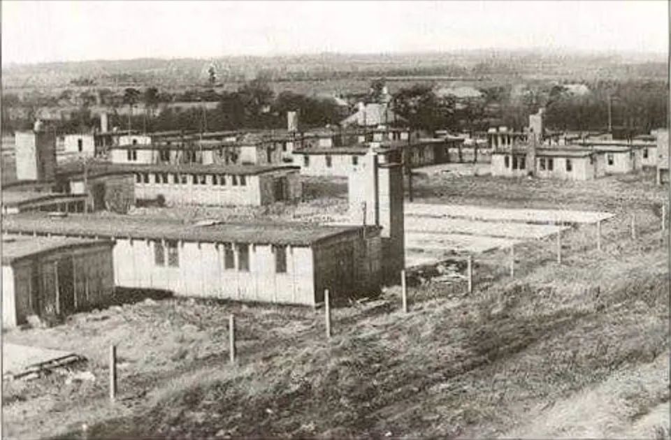 A pic of the Prisoner of War camp at Darras Hall