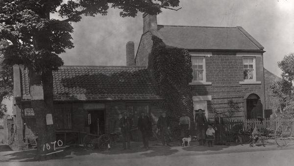 Old smithy building in Ponteland