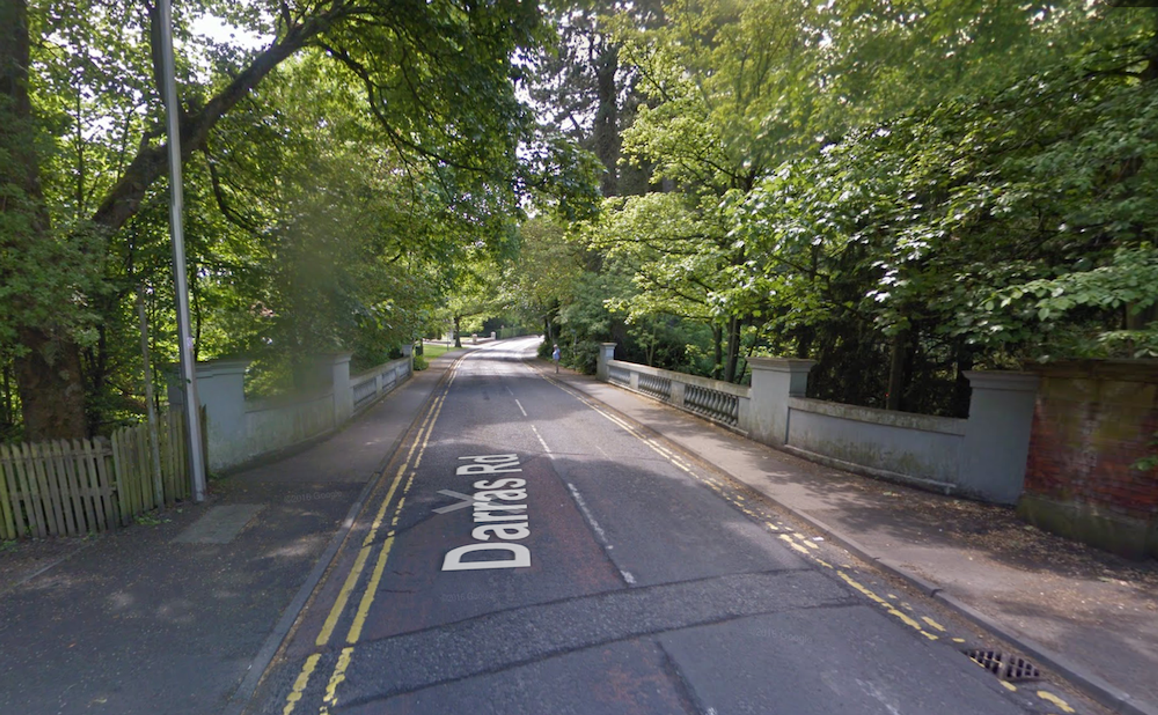 Darras Road Bridge, 1914 access road (3 of 3)