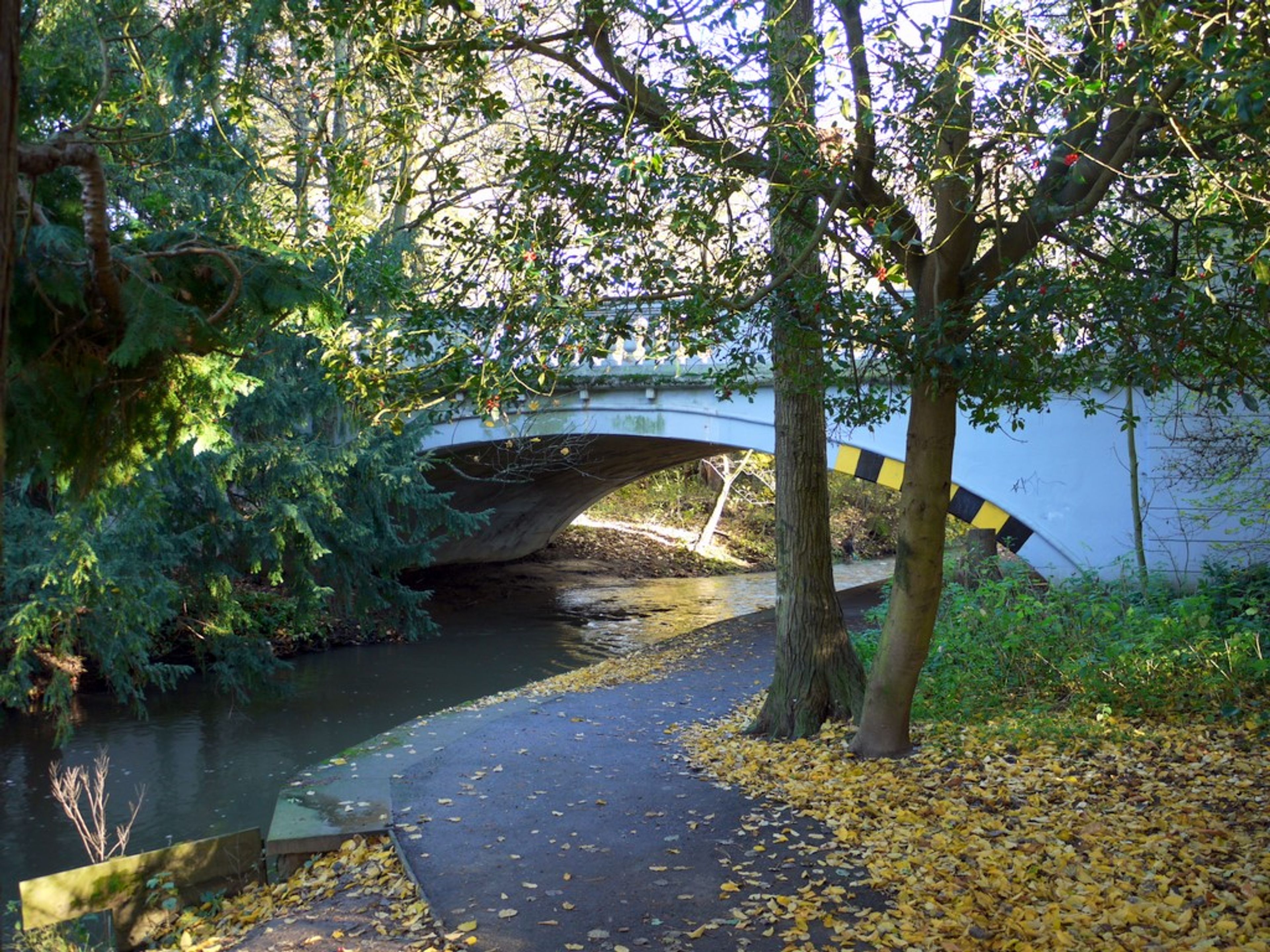 Darras Road Bridge, 1914 access road (2 of 3)