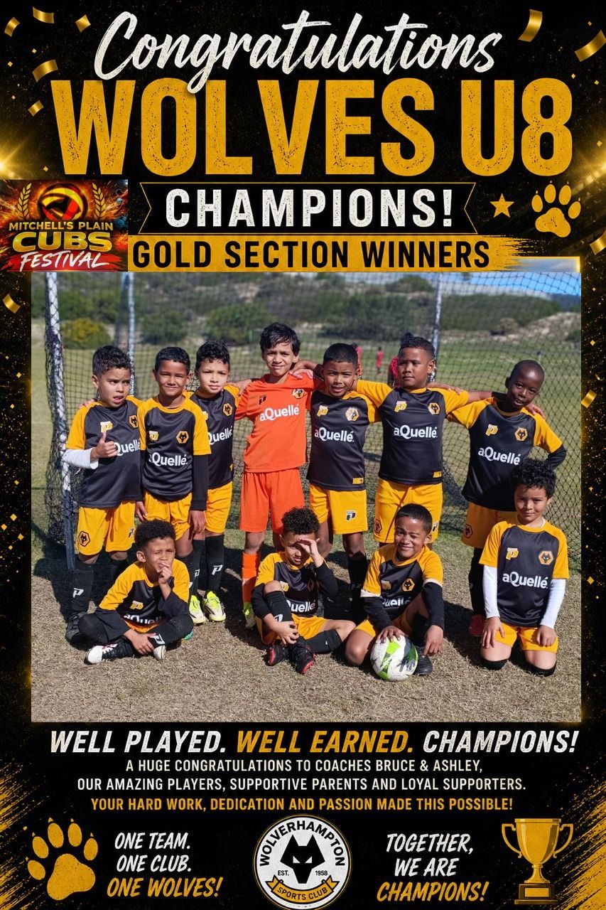 U8 Tournament Winners