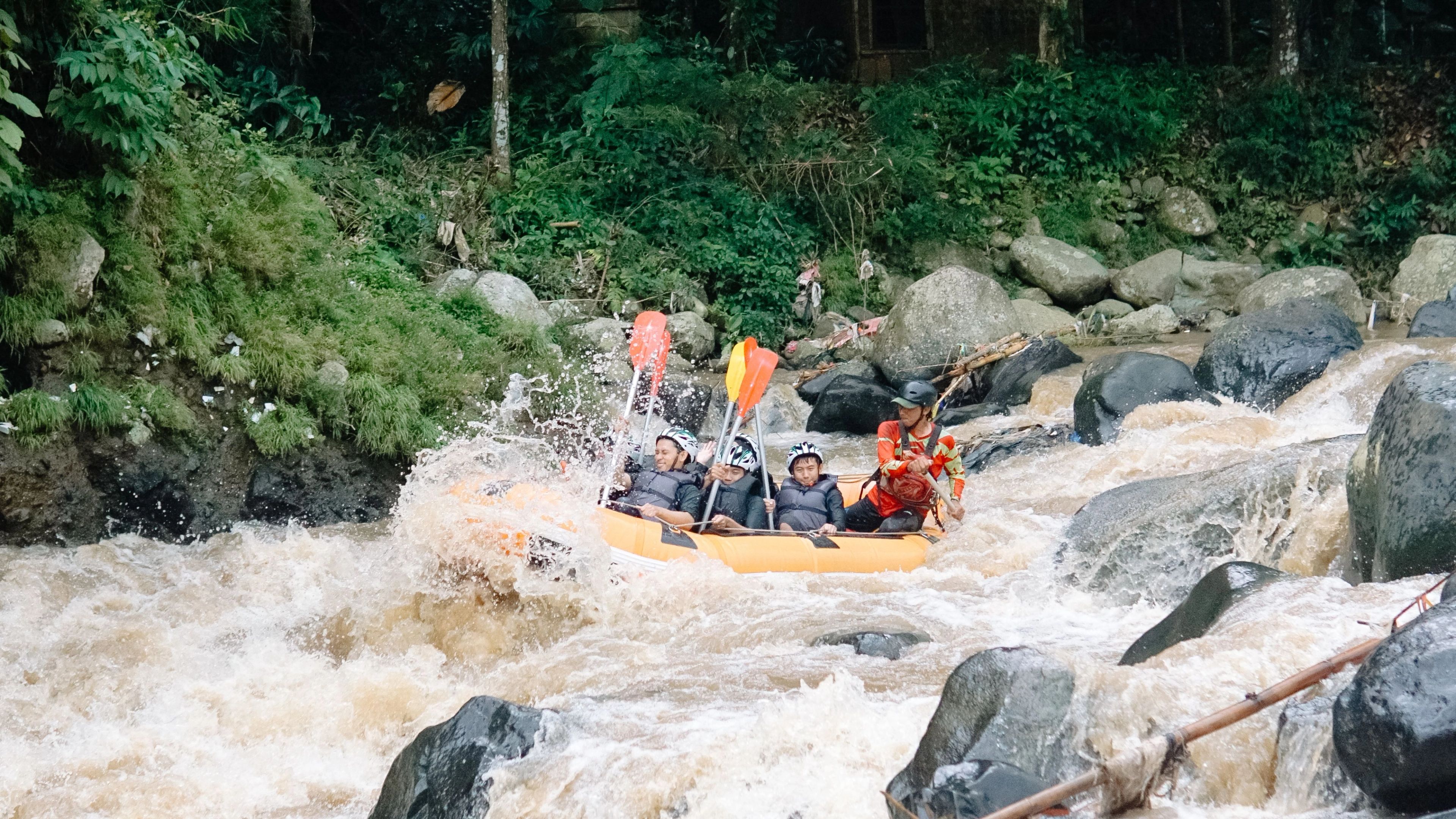 White water rafting Bali