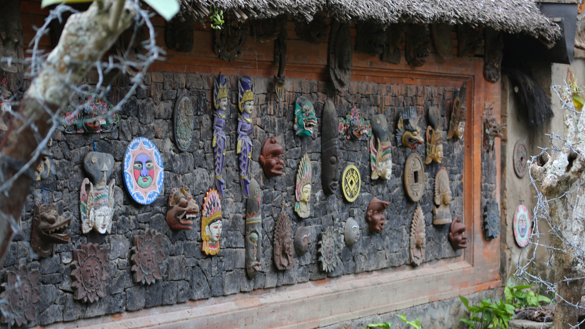 Tenganan village wall decoration