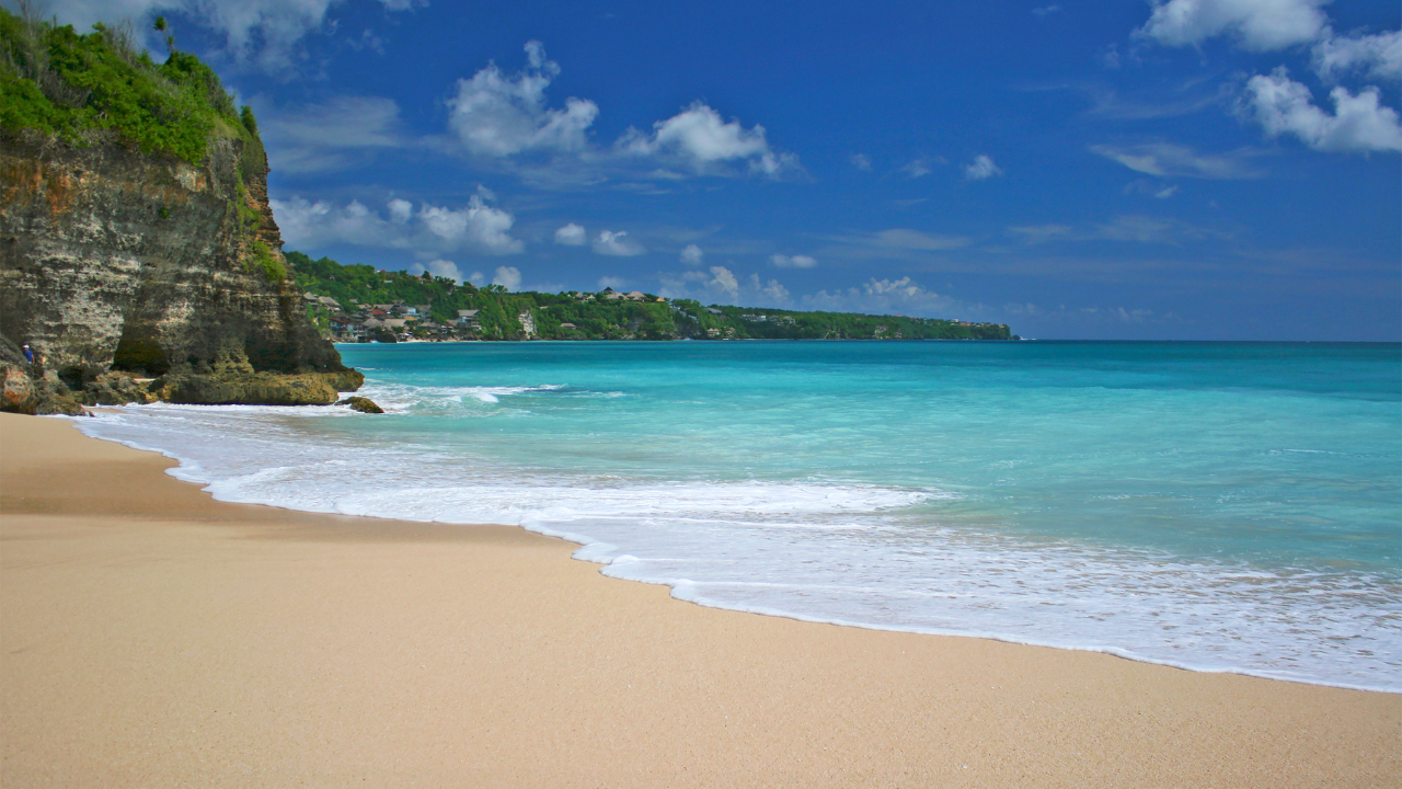 Bali coastline