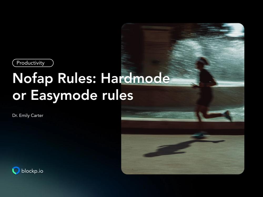 Правила Nofap 2025: Hardmode или Easymode правила Nofap