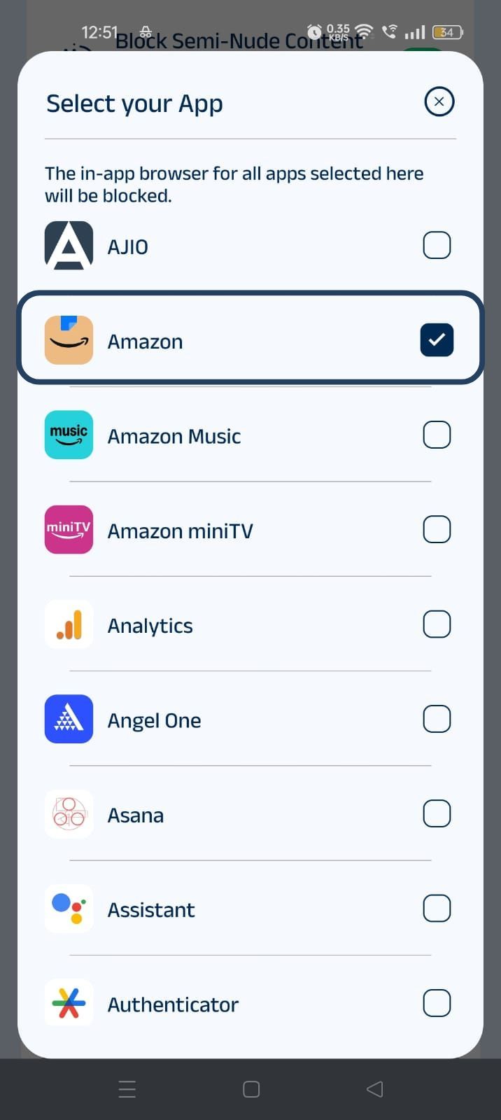 block in app browsing apps