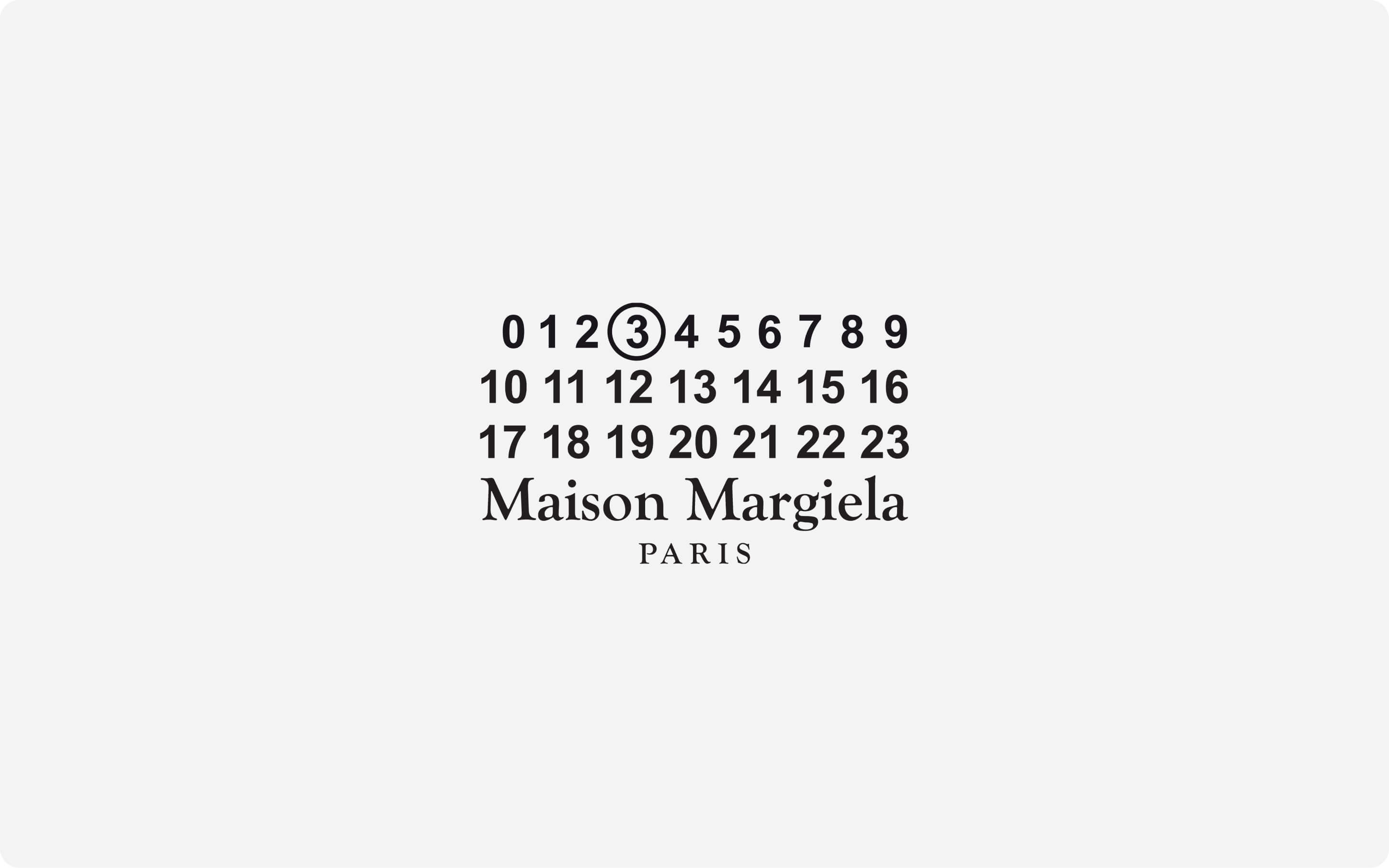 Maison margiela discount logo vector