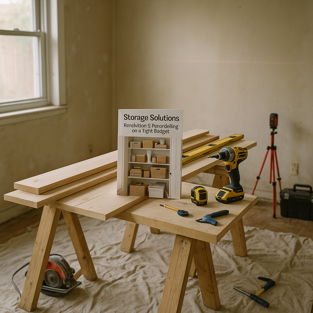 How to Storage Solutions for Renovation & Remodeling on a Tight Budget (Winter, December)
