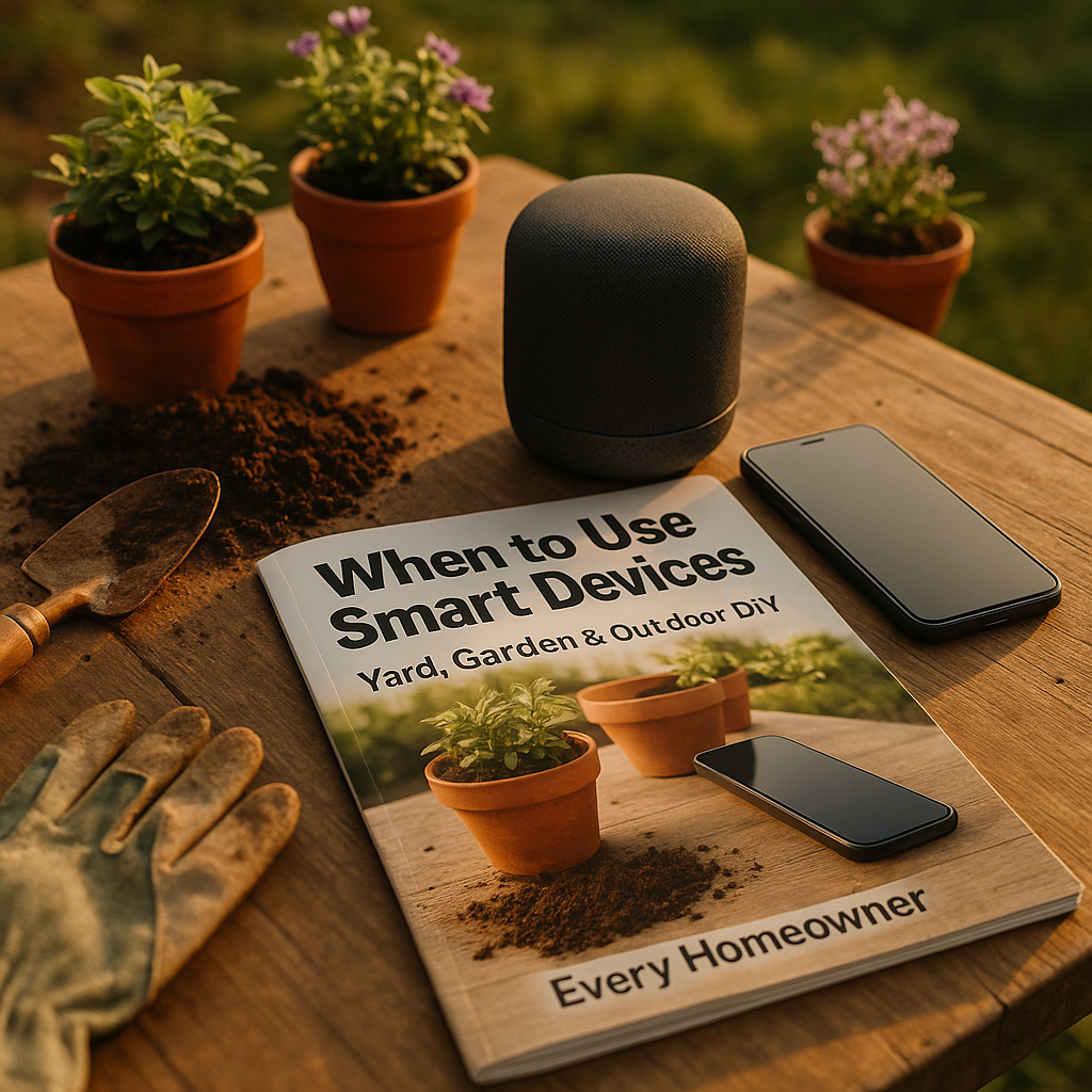 When to Use Smart Devices for Yard, Garden, & Outdoor DIY for Every Homeowner (Winter, December)