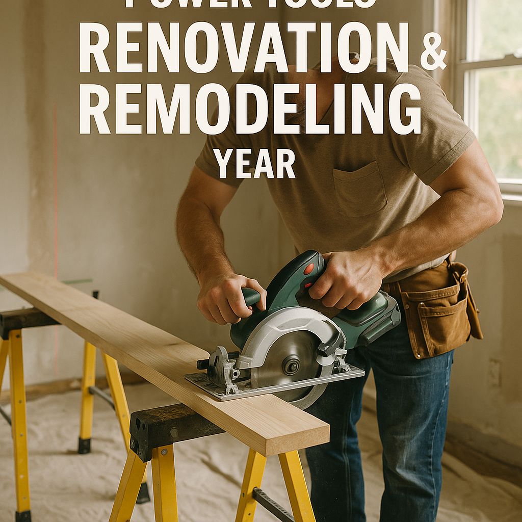 Ultimate Power Tools for Renovation & Remodeling This Year (Winter, December, Year-End)