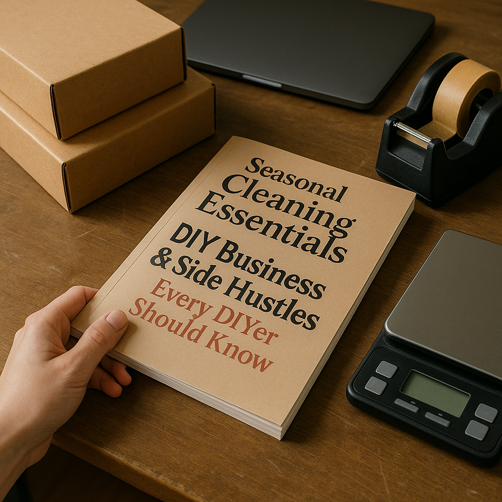 Seasonal Guide to Cleaning Essentials for DIY Business & Side Hustles Every DIYer Should Know (Winter, December, Christmas)