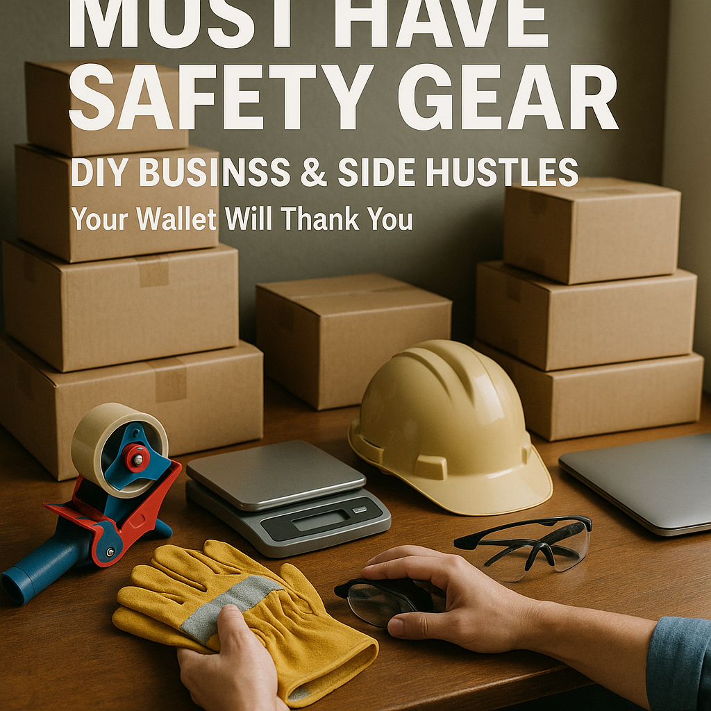 Must-Have Safety Gear for DIY Business & Side Hustles Your Wallet Will Thank You For (Winter, December, Christmas)