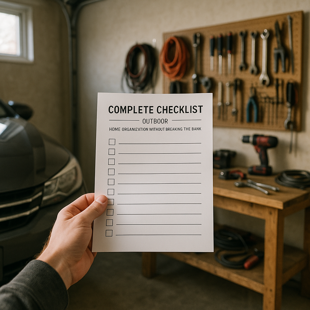 Complete Checklist for Outdoor Upgrades for Home Organization Without Breaking the Bank (Winter, December)