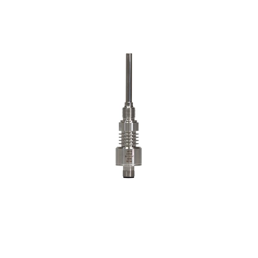 PT1000 Temperature Sensor with Integrated Transmitter, M12 Connector