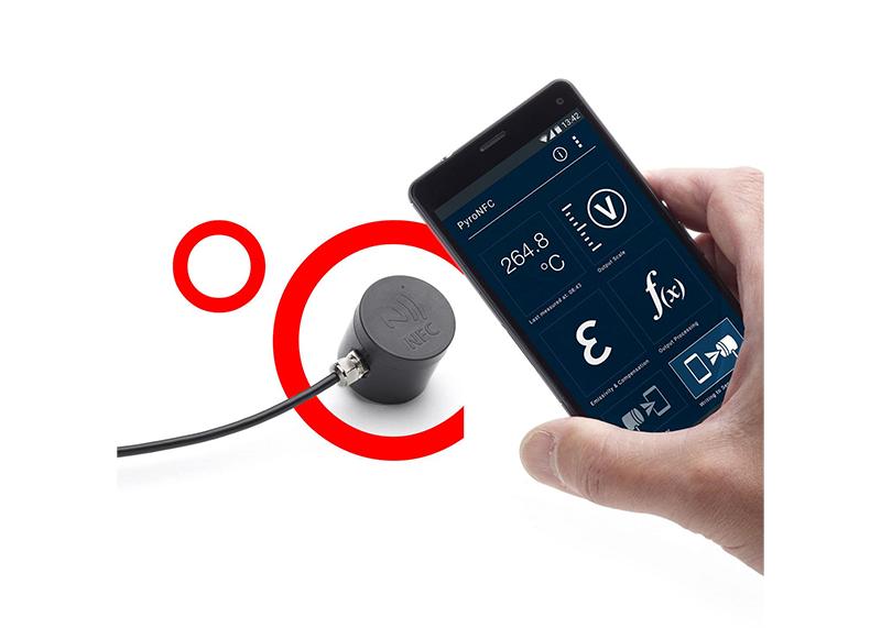 PyroNFC – Smartphone-Configurable Pyrometer With Voltage Or Thermocouple Output – Now With IOS App!