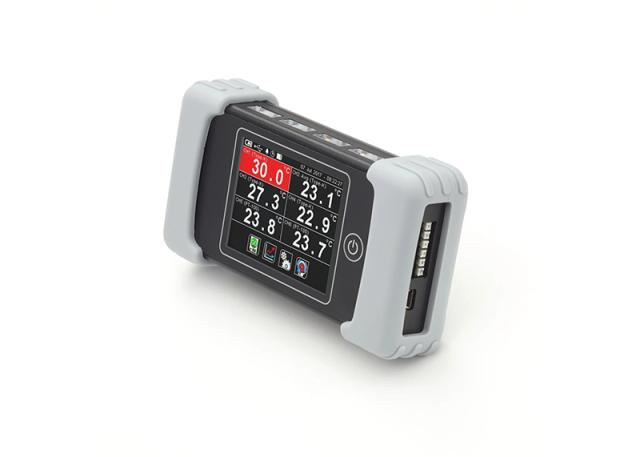 6 Channel Handheld Temperature Data Logger with Touch Screen