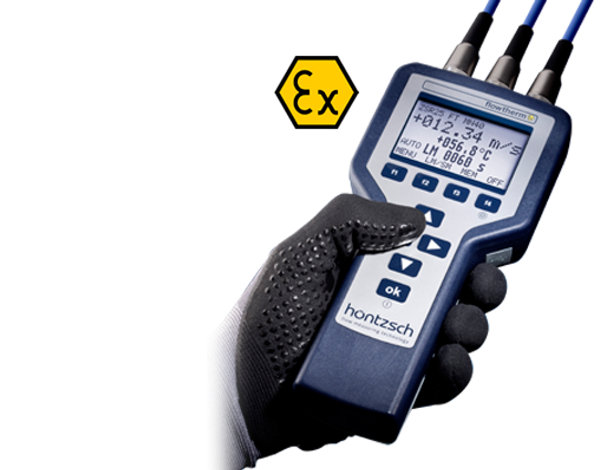 Handheld flowtherm Ex
