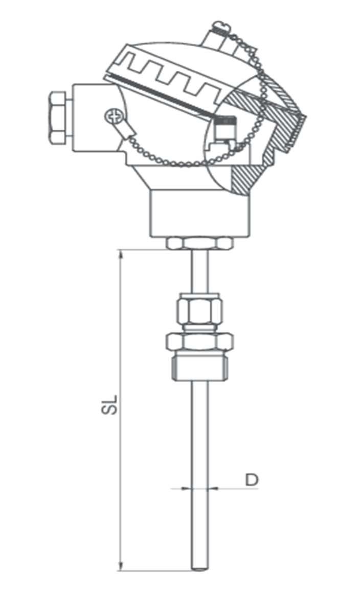 Regular RTD Construction and Dimensions