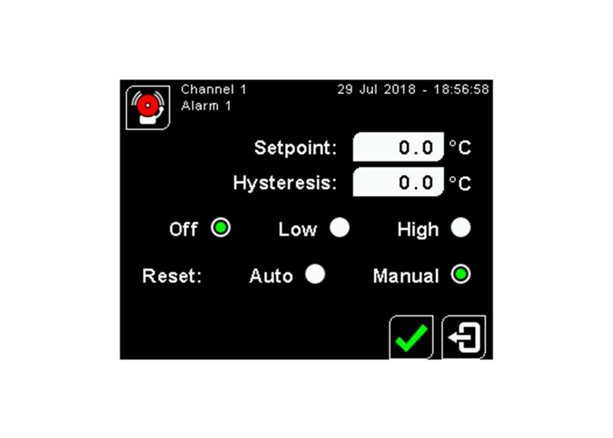 6 Channel Handheld Temperature Data Logger with Touch Screen
