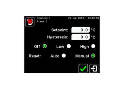 6 Channel Handheld Temperature Data Logger with Touch Screen