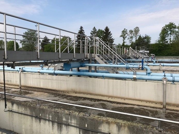 Sludge aeration air in sewage plants — image 1
