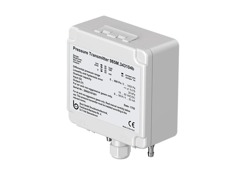 Draft Pressure Transmitter 985