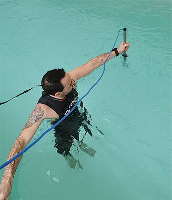 Measuring flow velocity in (swimming) pools — image 1