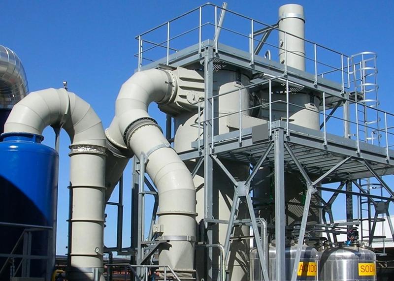 Boiler, Dryer & Scrubber industry
