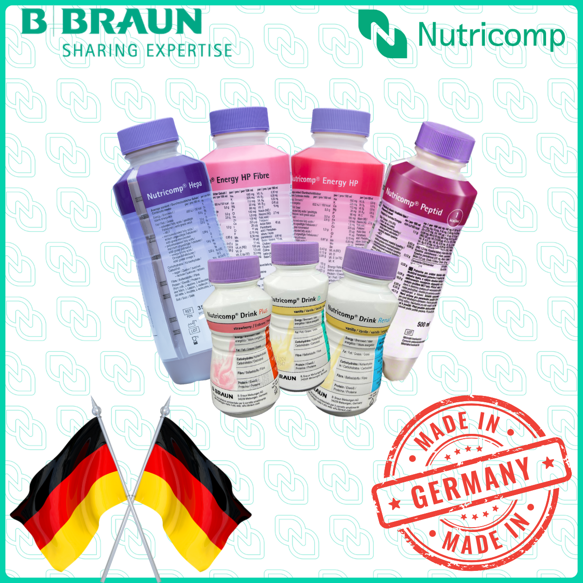 Нутрикомп® — ХБНГУ-ын B. Braun компанийн хоол тэжээл