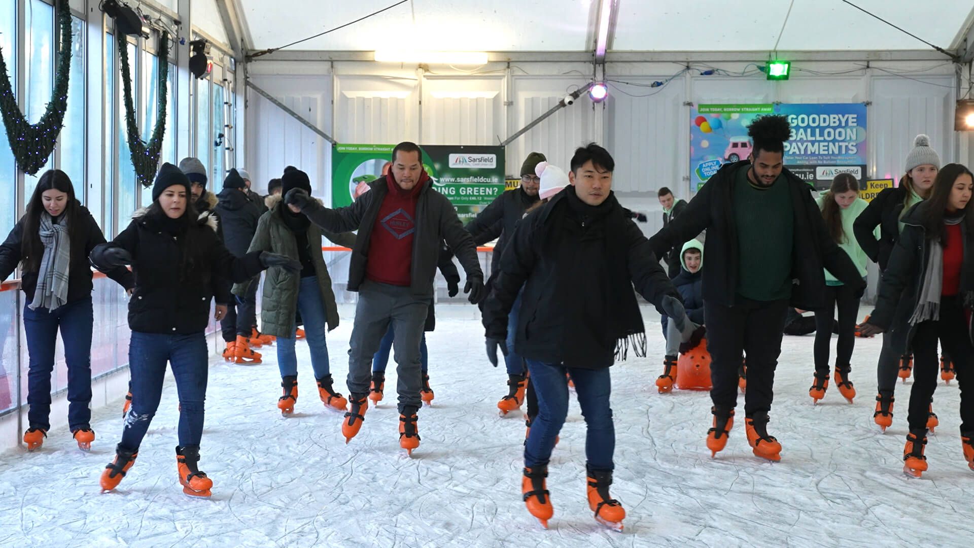 On Ice Limerick is back for more magical memories! Whether you're a beginner or a seasoned skater, our rink is the perfect place to make festive memories with friends and family. With twinkling lights, cosy vibes, and the sound of skates gliding across the ice, it's a Christmas tradition not to be missed.