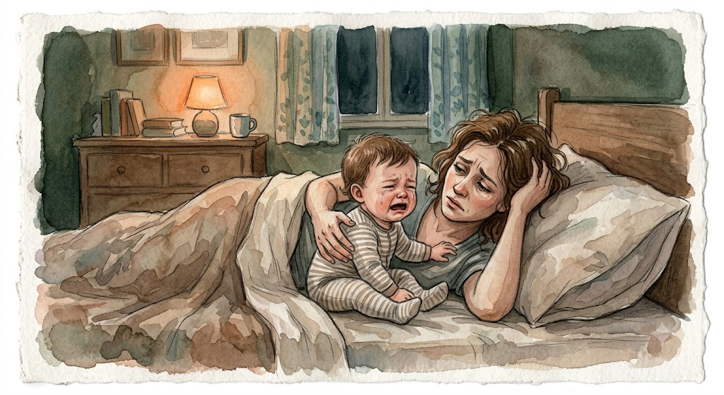 La mal llamada "Regresión de sueño" de los 12 meses