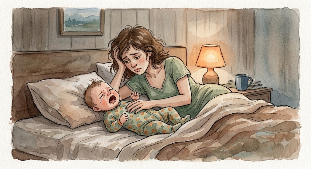 La mal llamada "Regresión de sueño" de los 8 meses