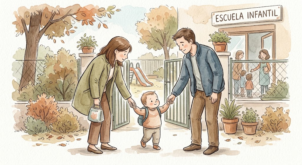 El proceso de familiarización con la escuela infantil