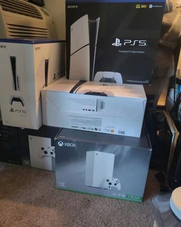 New Sony PlayStation 5 Slim Digital Edition PS5 1TB White Console Gaming System
