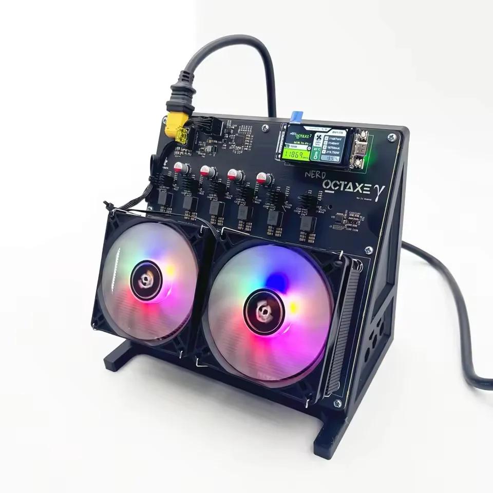 NerdOCTAxe 12Ths High Perform Mute Dual Fan Bitcoin Home Solo Miner 200W | Components for PC and laptops | Berlin | 2