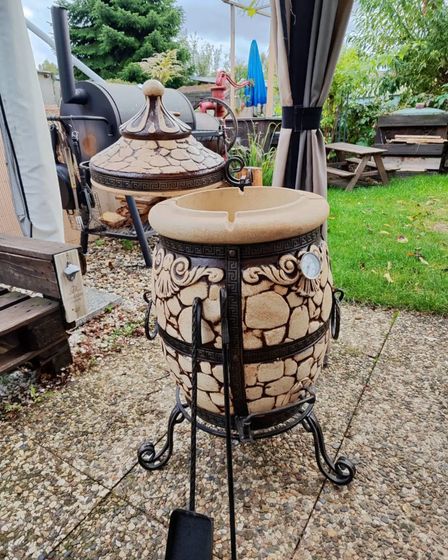 Tandoori 65L akmens krosnis | Grilio krosnis pagaminta iš ugniai atsparaus molio | Other goods for home and garden | Kaunas | 2