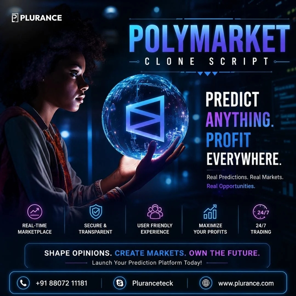 Launch Your Enterprise Prediction Market with Polymarket clone script | Website Creation Services | Berlin | Ad gallery (SEO) | 1