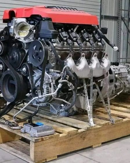 LSA 6.2L Supercharged Engine paired with Tremec TR-6060 six-speed Manual Transmission | Auto parts | San Gwann | 4