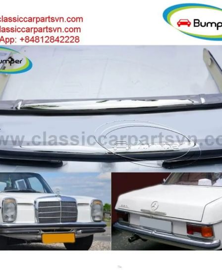 Mercedes W114 W115 coupe bumpers full set | Advertising and Marketing | Malaga | 1